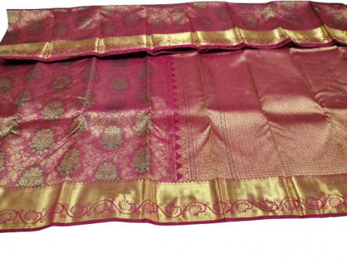 HF ZARI GRAND DESIGNING WEDDING SILK SAREES SSLW